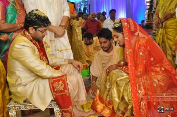 Celebs At Producer Ram Mohan Rao Daughter Wedding